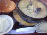 「石焼旨みそらーめん（830円:半ライス&マンゴープリン付）」@元禄大名 石焼らーめん 栄和店の写真