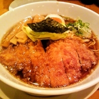 「とんかつラーメン」@洋食とんかつ フリッツの写真