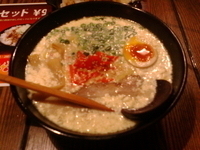 「マヨとんこつ麺」@麺みの作 インターパーク店の写真