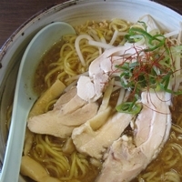 「とりそば・醤油+麺大盛り 850円」@麺屋宗 とりそば総本店の写真