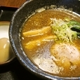 アッチッチ 和節醤油ラーメン（750円）+半熟玉子（100円）