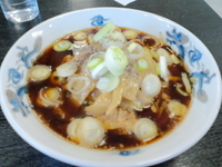 「中華そば（並）700円（ニンニク）」@西町大喜 中島店の写真