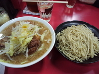 「小つけめん（ヤサイ）+豚入（￥730+￥200）」@らーめん豚喜の写真