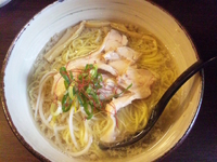 「とりそば（塩）」@麺屋宗 とりそば総本店の写真