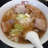 「喜多方ラーメン 330円（1杯の喜多方ラーメンから始まる復興支援」@喜多方ラーメン 坂内 大森店の写真