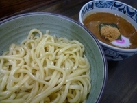 「つけ麺（濃厚豚骨魚介スープ）あつもり」@麺屋 なか丸の写真