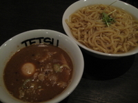 「味玉あつもり（大）[900円]+辛さ追加[50円]」@つけめんTETSU 六本木ヒルズ店の写真