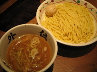 「味玉つけそば（中） [850円]」@麺屋武蔵 武骨外伝の写真