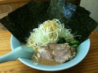 「ねぎのりラーメン（並み）・豚骨醤油（￥800）」@らーめん家 せんだい 鶴ヶ峰本店の写真