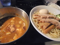「スパイシーカリーつけ麺」@フジヤマ55 甲府国母店の写真