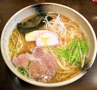 「鶏煮干しそば:700円」@つけそば 麺彩房 五反田店の写真