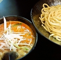 「辛味噌つけそば大盛（780円）」@麺処 くるり 高田馬場店の写真