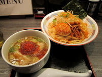 「辛魚つけ麺」@肉そば屋 にっこうの写真