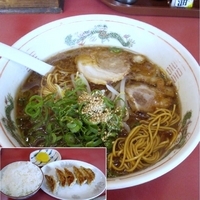 「ラーメン定食（味噌ラーメン） 740円」@ラーメン一代の写真