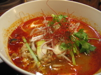 「創作トムヤムらぁ麺」@とんこつらぁ麺-CHABUTON- イオンモール高崎店の写真