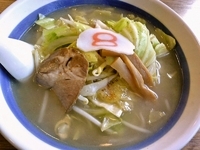 「野菜らーめん(塩)」@8番らーめん 駅西本町店の写真