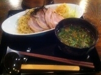 「つけめん（小） チャーシュー」@もちもちの木 新宿店の写真