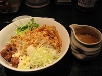 「まぜそば 750円」@つけめんTETSU 三鷹店の写真