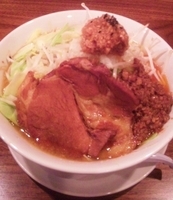 「雷醤味噌ラーメン870円」@喝力屋の写真