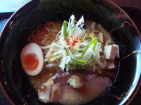 「極上渡りガニの味噌ラーメンDX」@新!東京らーめんチャンピオンの写真