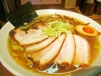 「あっさり焼豚中華そば+石焼チャーハン」@中華そば みやこ家の写真