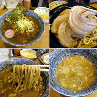 「つけチャーシュー（大・400g） 1,080円（あつもり） + 」@中華蕎麦 とみ田の写真