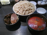 「坦々つけ麺、大盛、肉増し」@麺屋 婆娑羅の写真