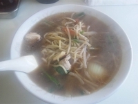 「ホルモンラーメン ￥600」@後楽園の写真