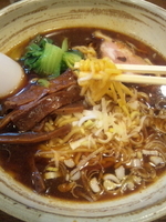 「黒濃ラーメン（650円）」@しゅうまい屋の写真