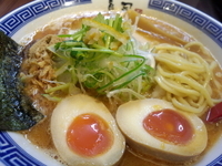 「辛味噌らぁめん+味玉」@つけめん 眞司 其の三の写真