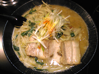 「みそらぁめん（大盛）（700円）」@麺処 くるり 高田馬場店の写真