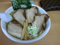 「チャーシュー麺（大）+辛み」@麺屋 加藤の写真