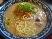 「W酢ラーメン」@にんにくラーメン 天洋 九条本店の写真