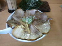 「チャーシュー麺（大）+チャーシュー」@麺屋 加藤の写真