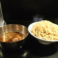 「濃厚豚骨魚介つけ麺（大盛）」@フジヤマ55 甲府国母店の写真