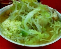 「ラーメン（ニンニク） 600円」@ラーメン二郎 三田本店の写真