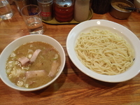 「半肉入りつけそば」@麺 髙はしの写真