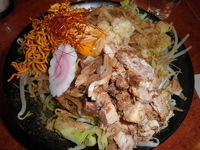 「まぜ基本（野菜増） 700円」@麺賊 夢我夢中の写真