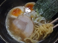 「奨の太麺らーめん（期間限定） 800円+味玉 100円」@麺屋 奨 TASUKUの写真