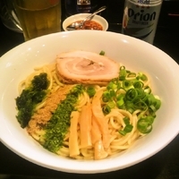 「石垣の塩まぜそば」@自家製麺 織恩の写真