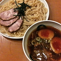 「煮玉子ちゃーしゅーつけめん（￥1000）」@好日の写真