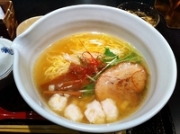 「銀笹塩ラーメン+半鯛飯+鯛つくね」@麺処 銀笹の写真