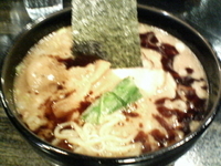 「胡麻ラーメン（サービス麺大盛+特別サービス味玉）」@麺喰屋 澤 水天宮本店の写真