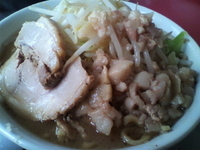 「ラーメン（アブラダブル）￥700」@ジャンクガレッジ 熊谷店の写真