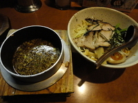 「醤油濃厚つけめん（980円）」@本八幡だんちょうてーの写真