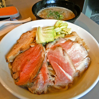 「【限定】かま揚げ豚骨つけ麺 ￥950」@つけ麺 五ノ神製作所の写真