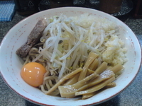 「あぶらそば（にんにく）800円」@どっと屋の写真