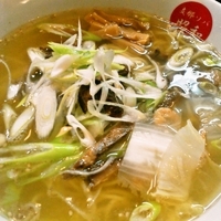 「塩ネギソバ」@支那ソバ 昭和の写真