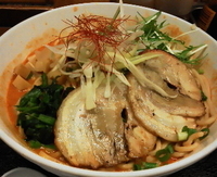 「ごま肉そば 850円」@丸直の写真