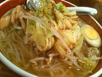 「野菜たっぷり雲呑麺（850円）」@広州市場 五反田店の写真